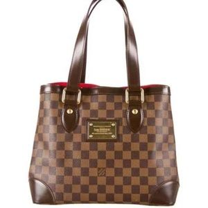 LOUIS VUITTON Damier Ebene Hampstead Bag
